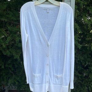 NWOT Old Navy Women's Classic White Cardigan